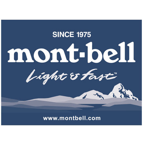 Montbell Sticker Light & Fast