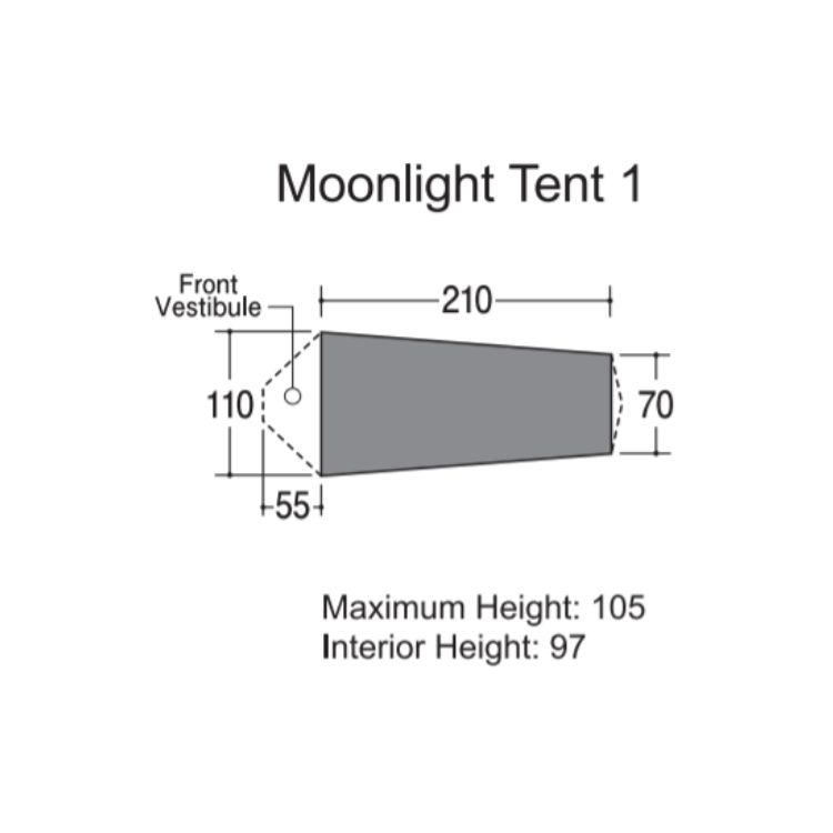 Montbell Moonlight Tent 1 | Tents