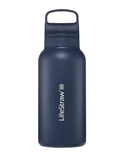 LifeStraw Go 2.0 Stainless Steel Water Filter Bottle 1L