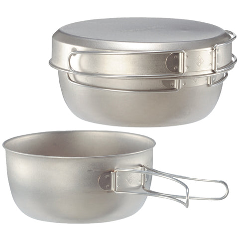 Montbell Titanium Bowl & Dish Set
