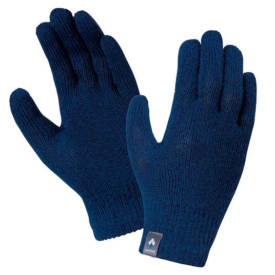 Blue wool hot sale gloves