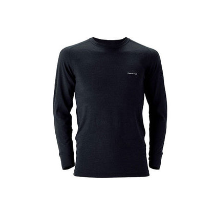 Montbell Super Merino Wool Middle Weight Round Neck Shirt Men's